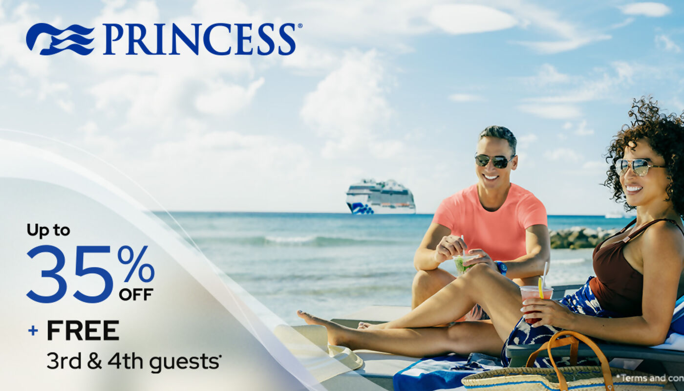 Spring Savings: Up to 35% Off and More with Princess Cruises